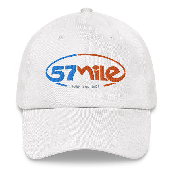 57mile Unisex Cap White