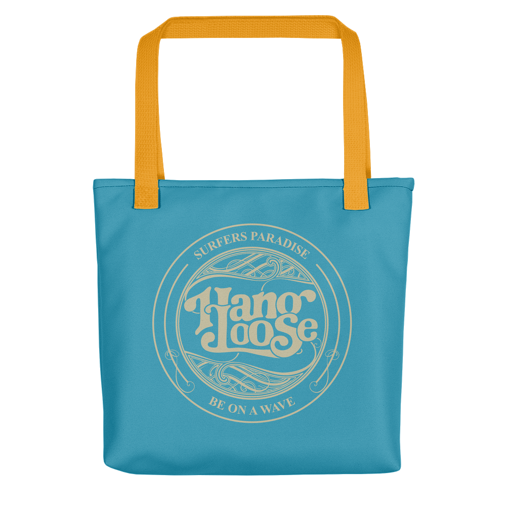 Hang Loose Ornaments Street n Beach Bag Blue